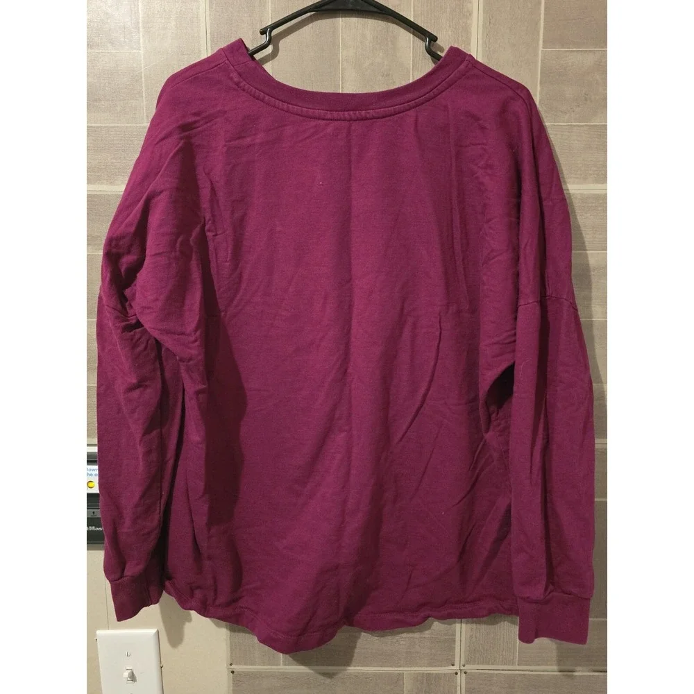 Harry Potter Quidditch World Cup‎ Womens Long Sleeve Shirt Long Sleeve Sz L Red